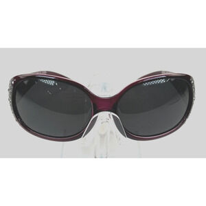 Polarized Women's Dark Burgundy w/ SilverRhinestones H0008 FRAMES ONLY
